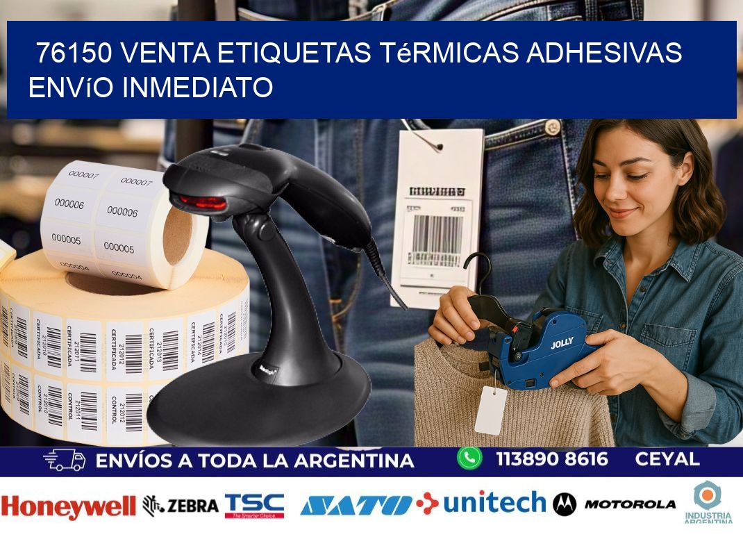 76150 venta etiquetas térmicas adhesivas envío inmediato
