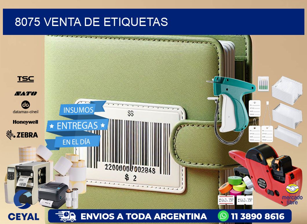 8075 venta de etiquetas