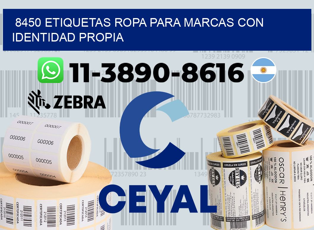8450 Etiquetas ropa para marcas con identidad propia