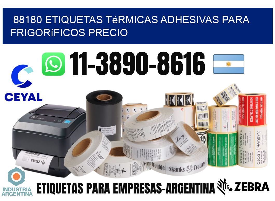 88180 etiquetas térmicas adhesivas para frigoríficos precio