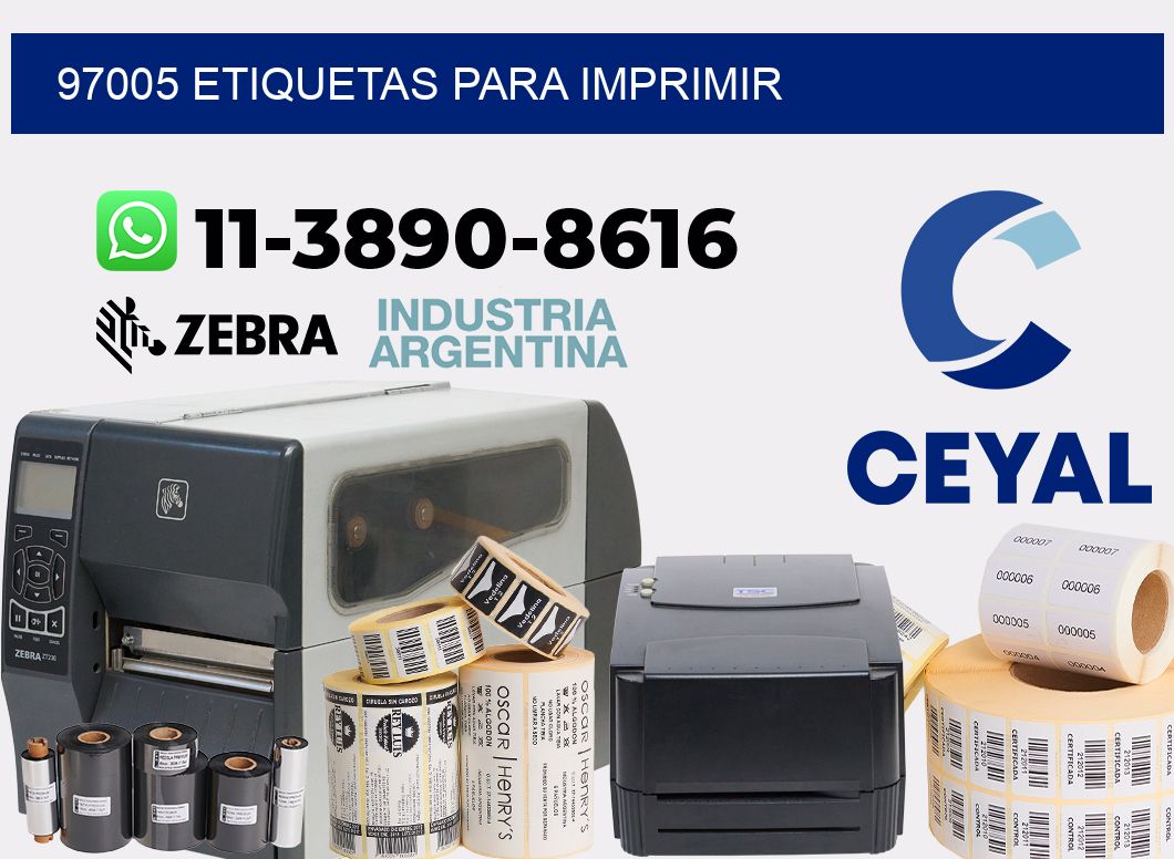97005 etiquetas para imprimir