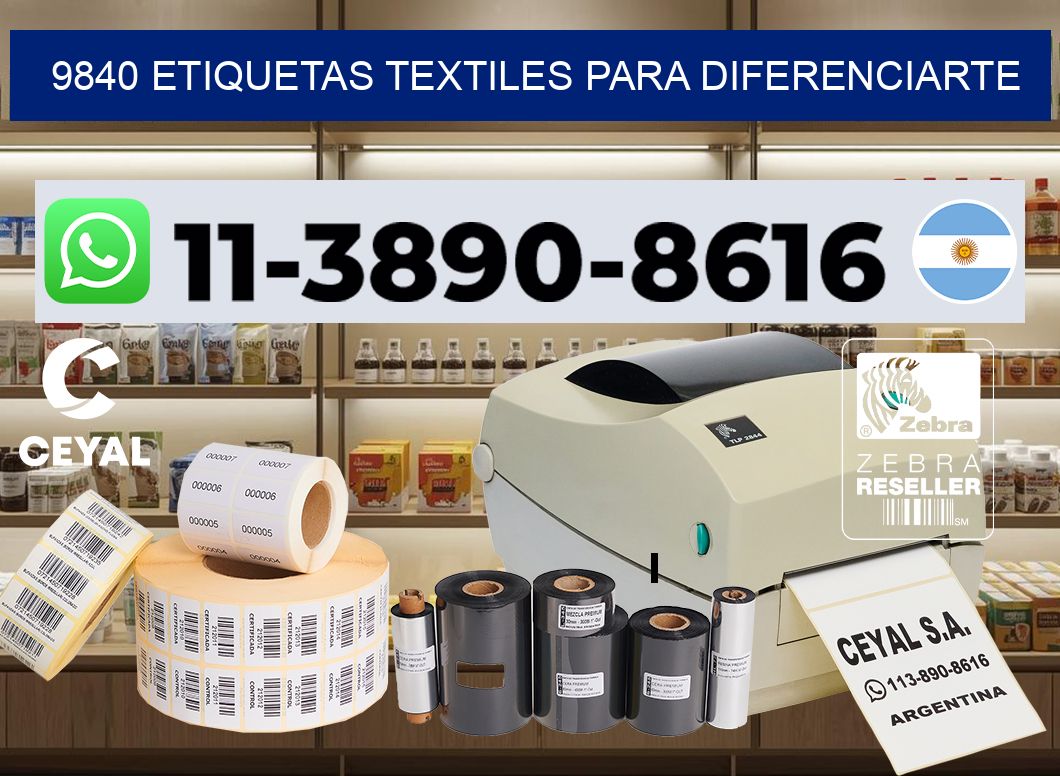 9840 Etiquetas textiles para diferenciarte