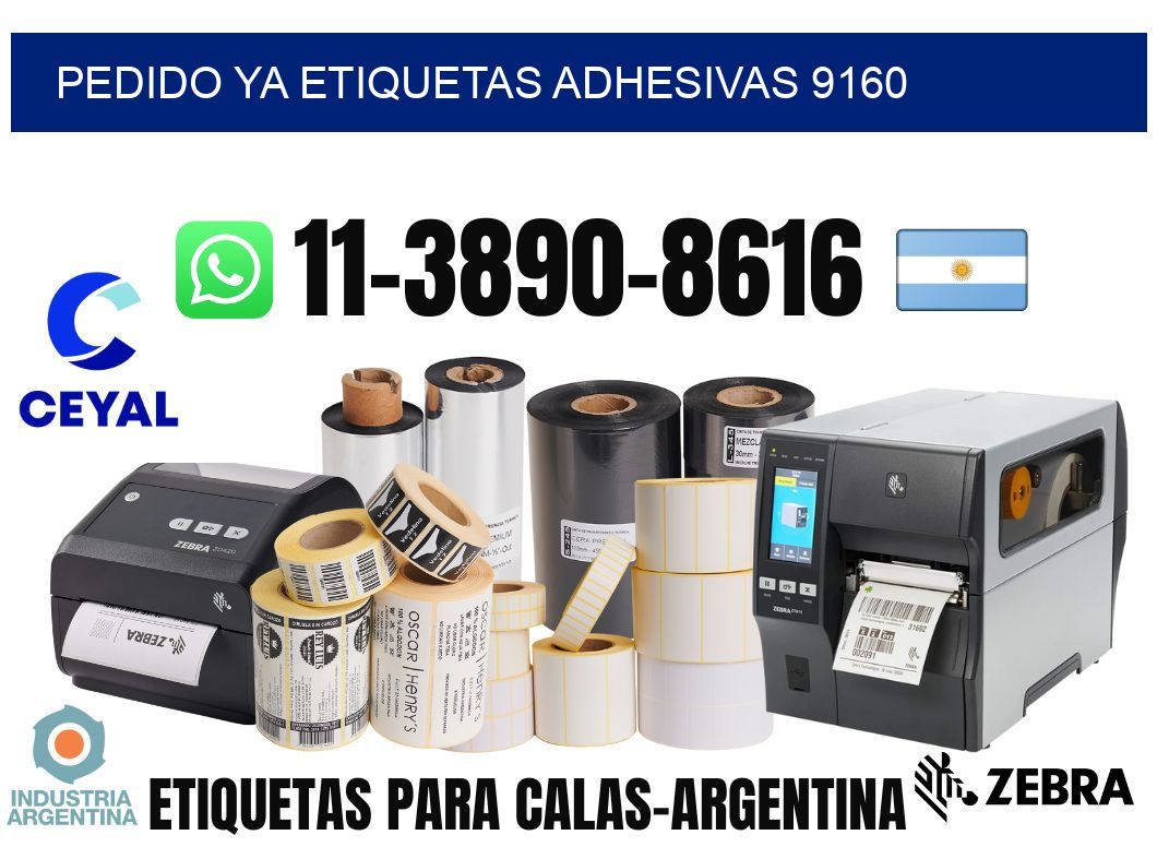 pedido ya etiquetas adhesivas 9160