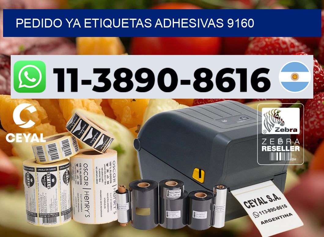 pedido ya etiquetas adhesivas 9160