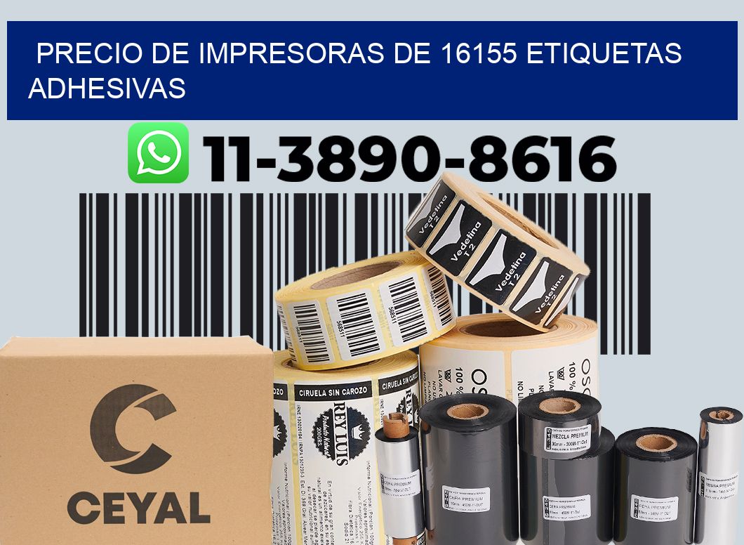 precio de impresoras de 16155 etiquetas adhesivas