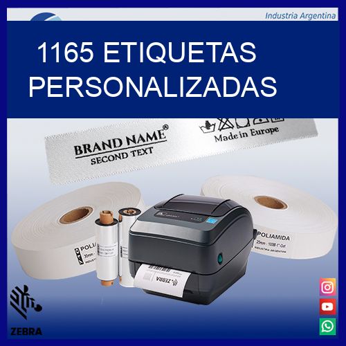1165 etiquetas personalizadas