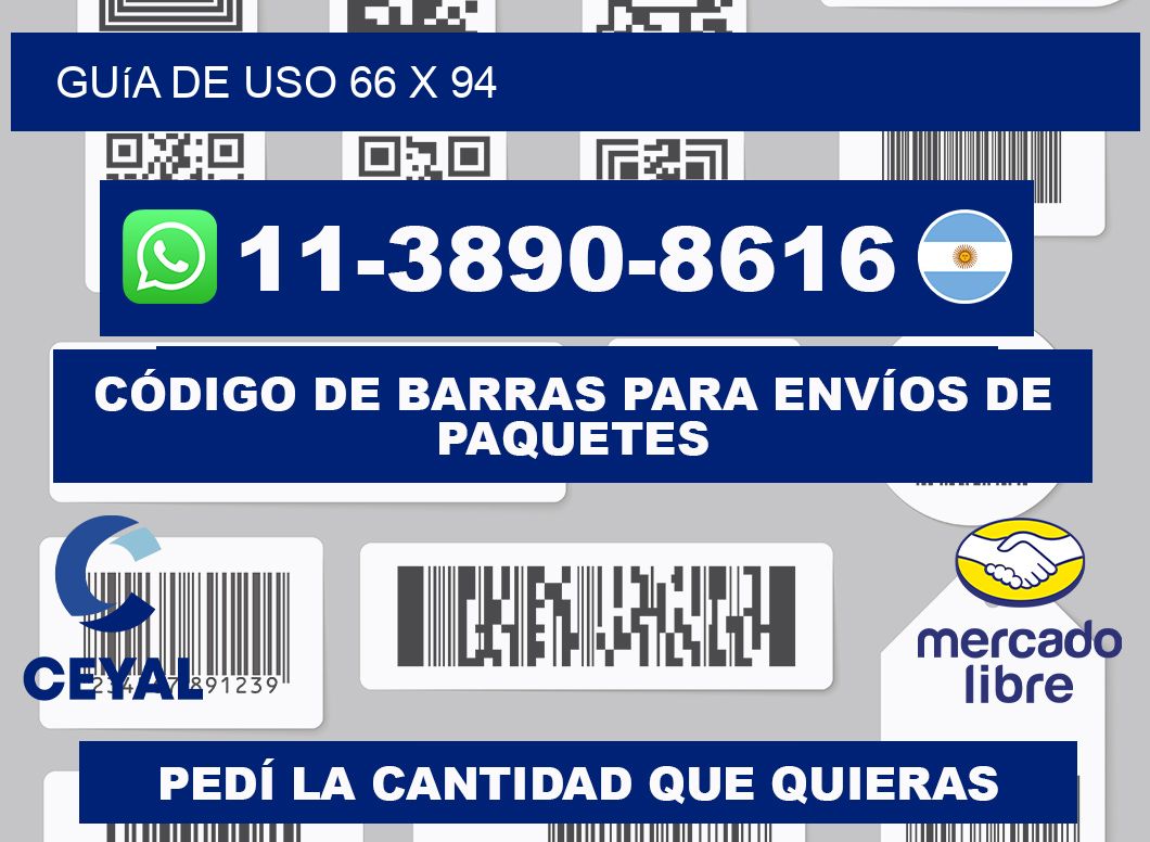 Guía de uso 66 x 94