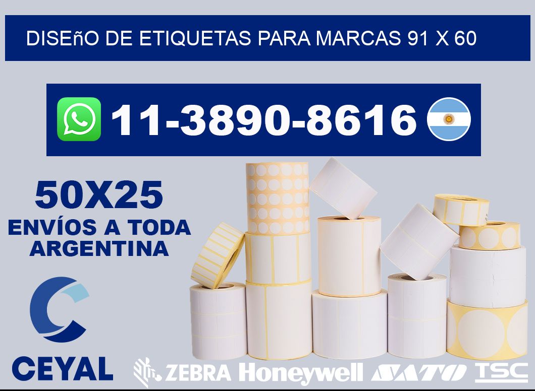 diseño de etiquetas para marcas 91 x 60