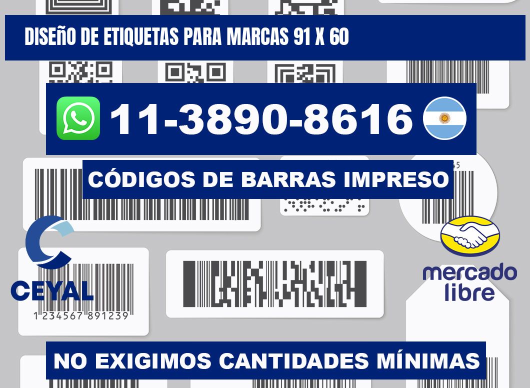 diseño de etiquetas para marcas 91 x 60
