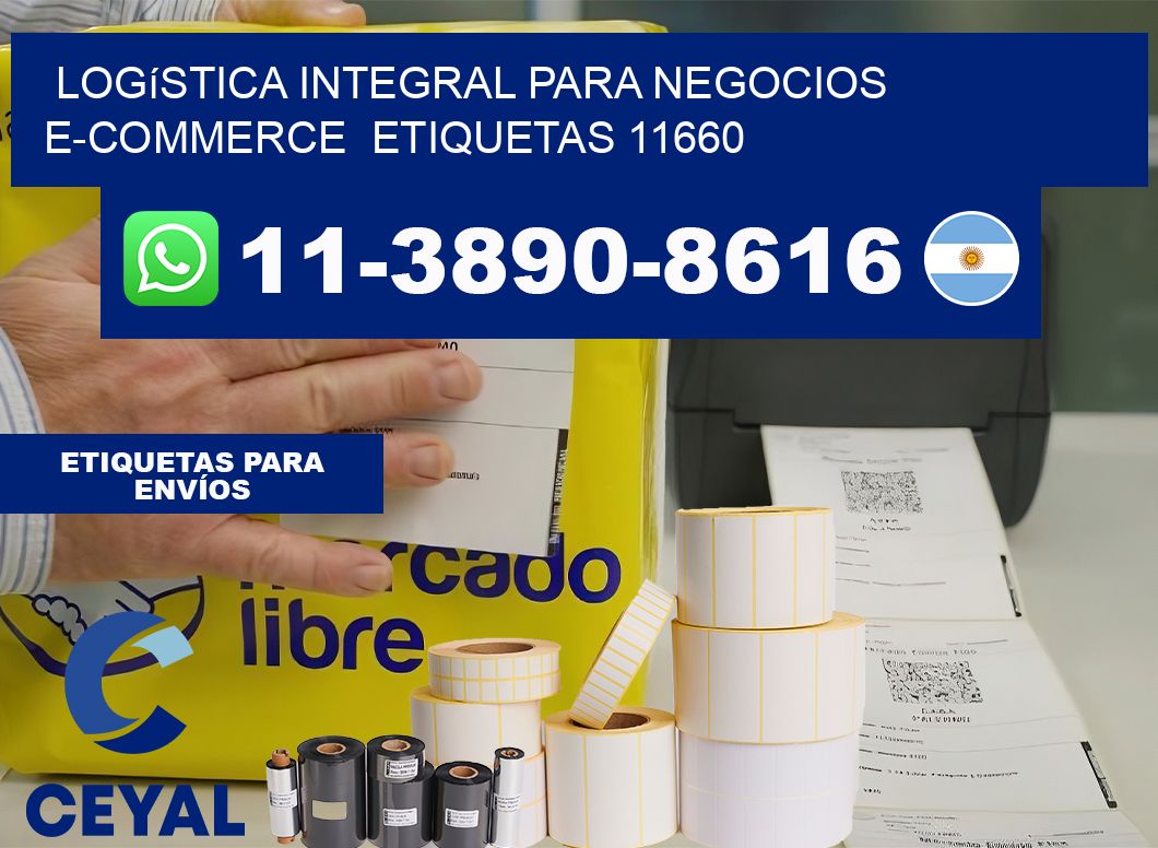 Logística integral para negocios e-commerce  etiquetas 11660