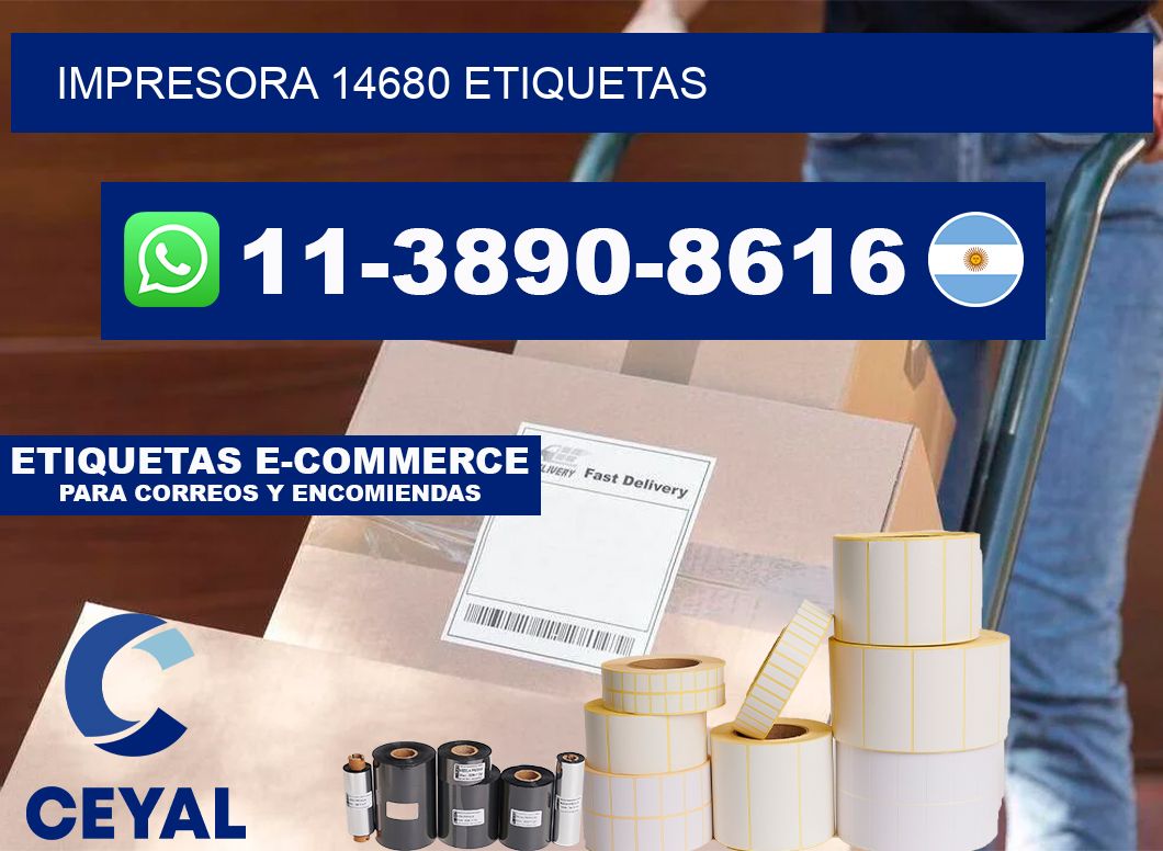 impresora 14680 etiquetas