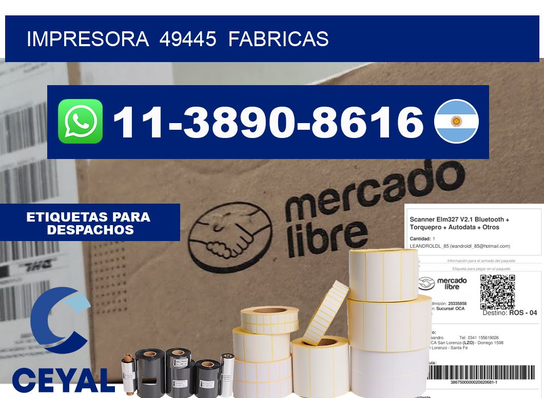 impresora  49445  fabricas