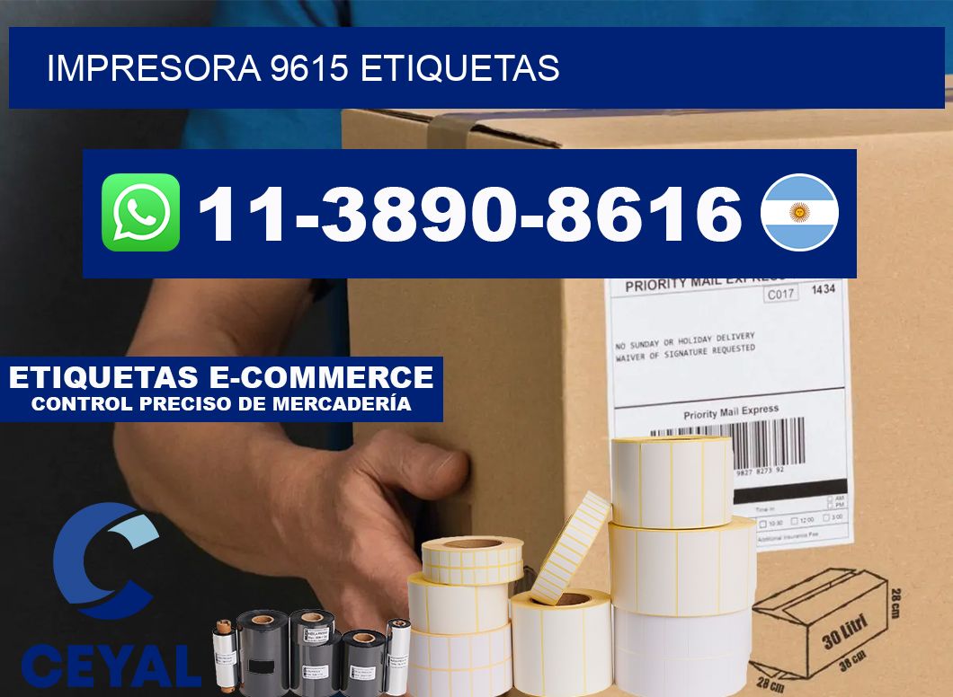 impresora 9615 etiquetas