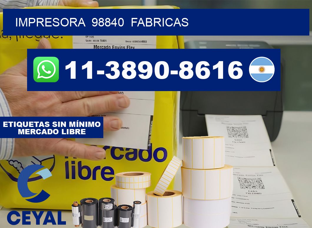 impresora 98840 fabricas