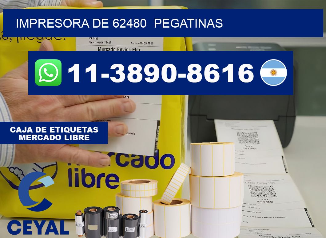 impresora de 62480  pegatinas