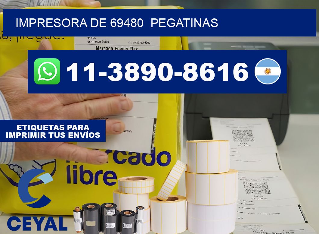 impresora de 69480  pegatinas