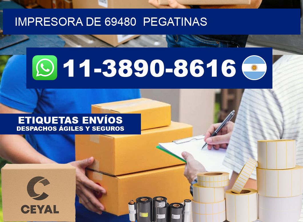 impresora de 69480  pegatinas
