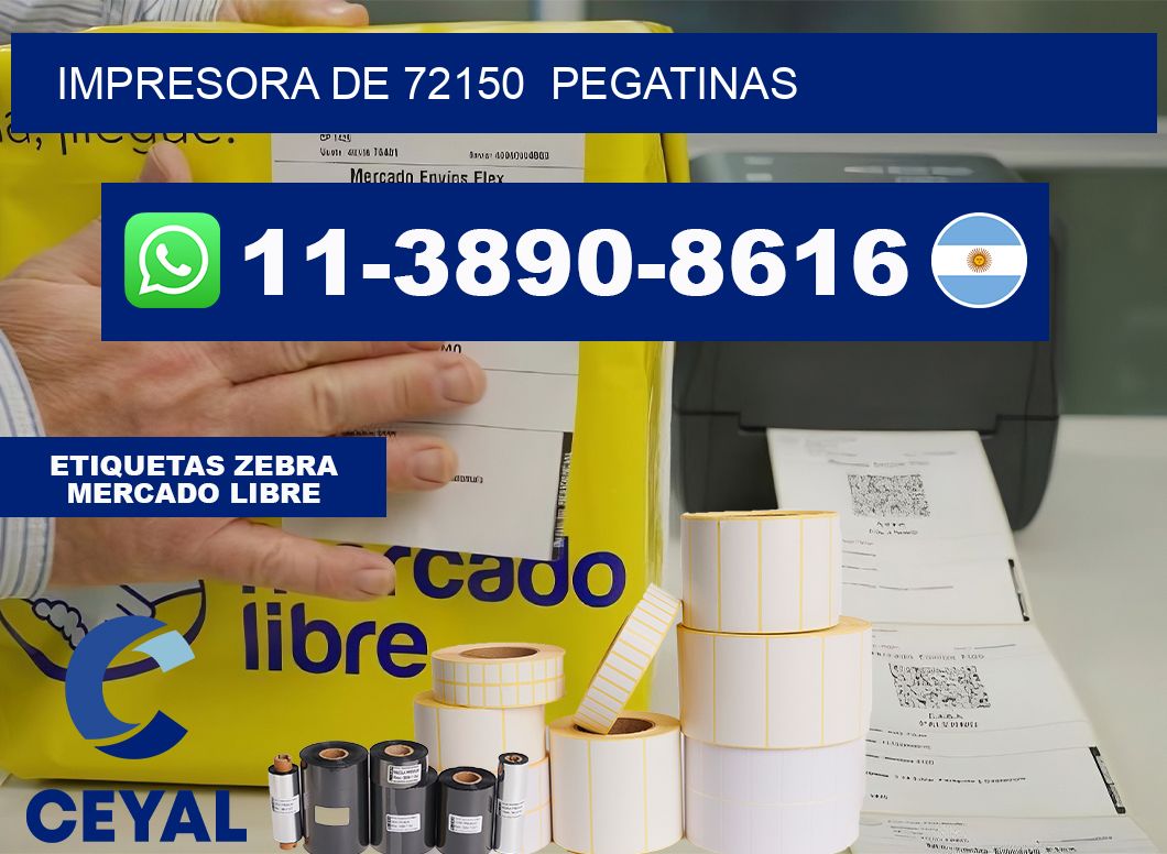 impresora de 72150  pegatinas