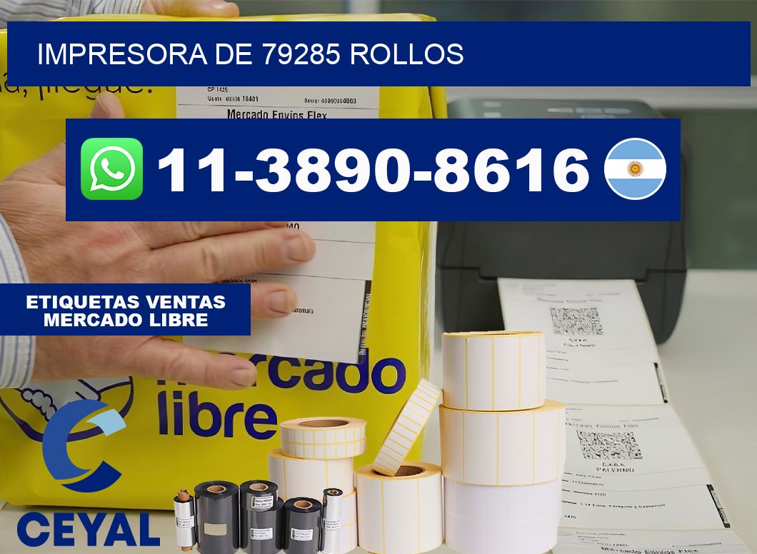 impresora de 79285 rollos