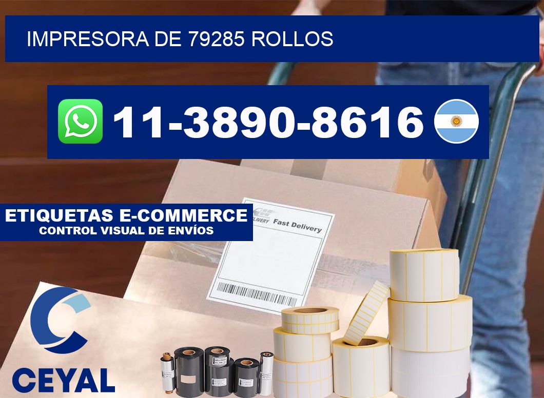impresora de 79285 rollos