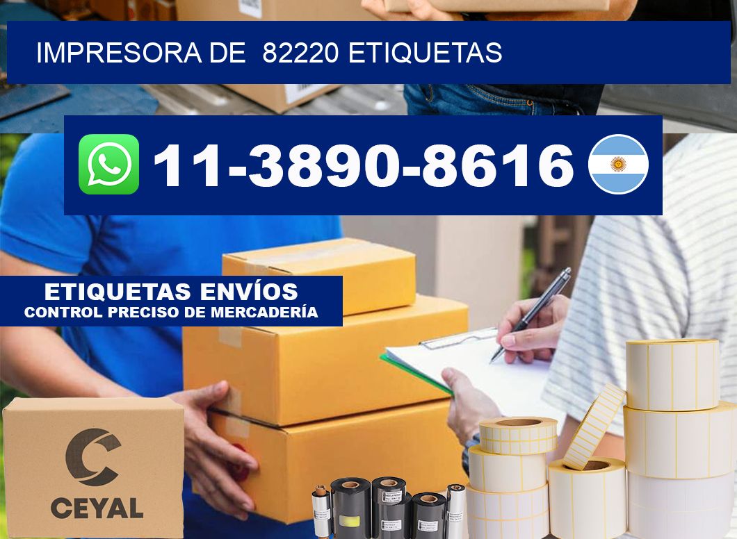 impresora de  82220 etiquetas
