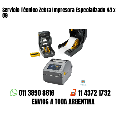 Servicio Técnico Zebra Impresora Especializado 44 x 89