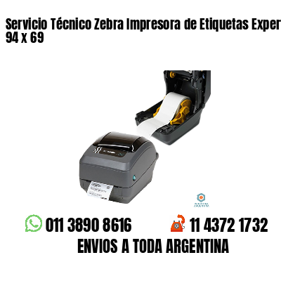 Servicio Técnico Zebra Impresora de Etiquetas Experto 94 x 69