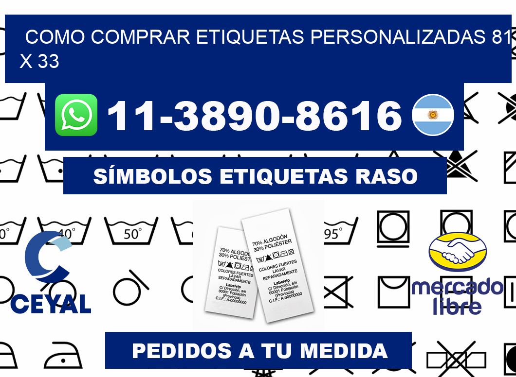 como comprar etiquetas personalizadas 81 x 33