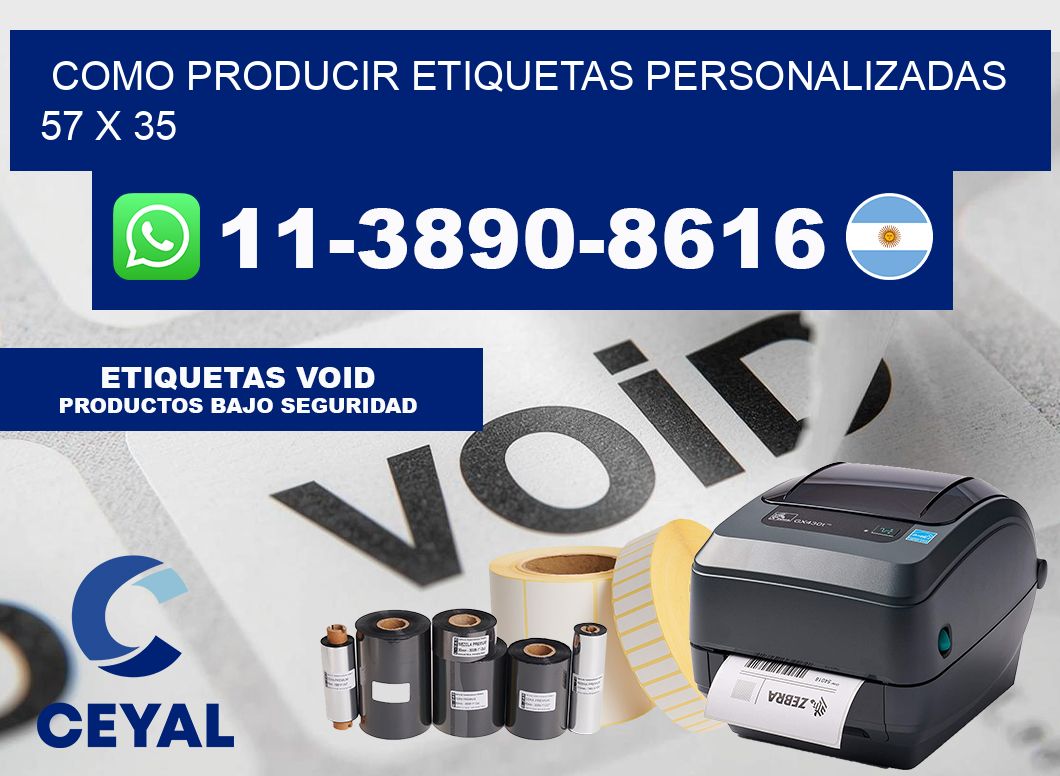 como producir etiquetas personalizadas 57 x 35