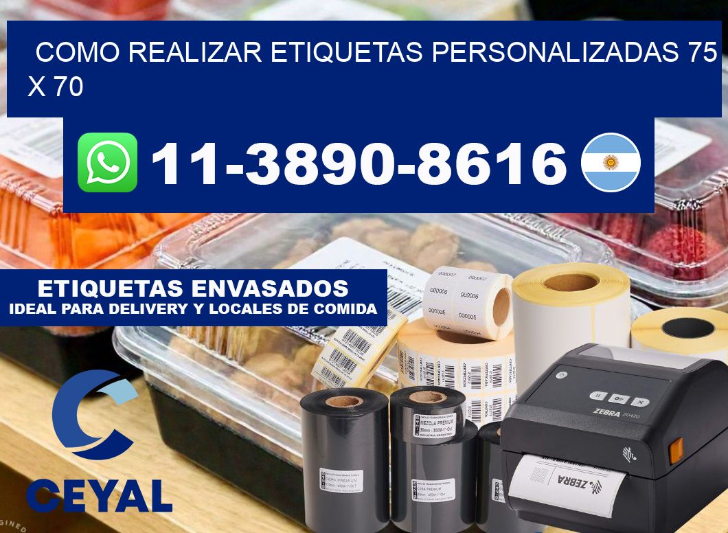 como realizar etiquetas personalizadas 75 x 70