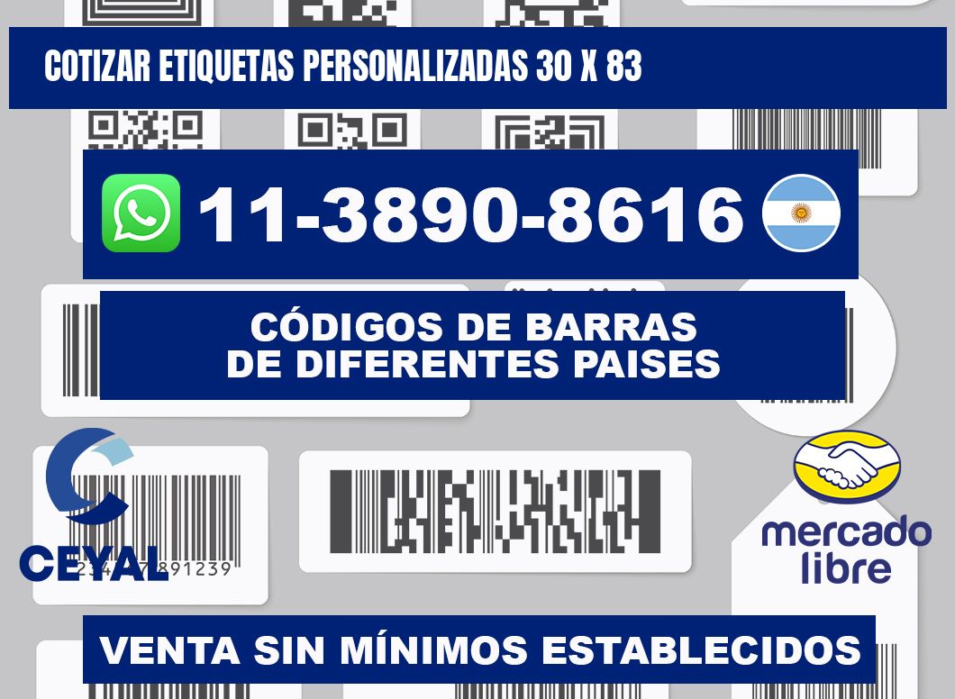 cotizar etiquetas personalizadas 30 x 83