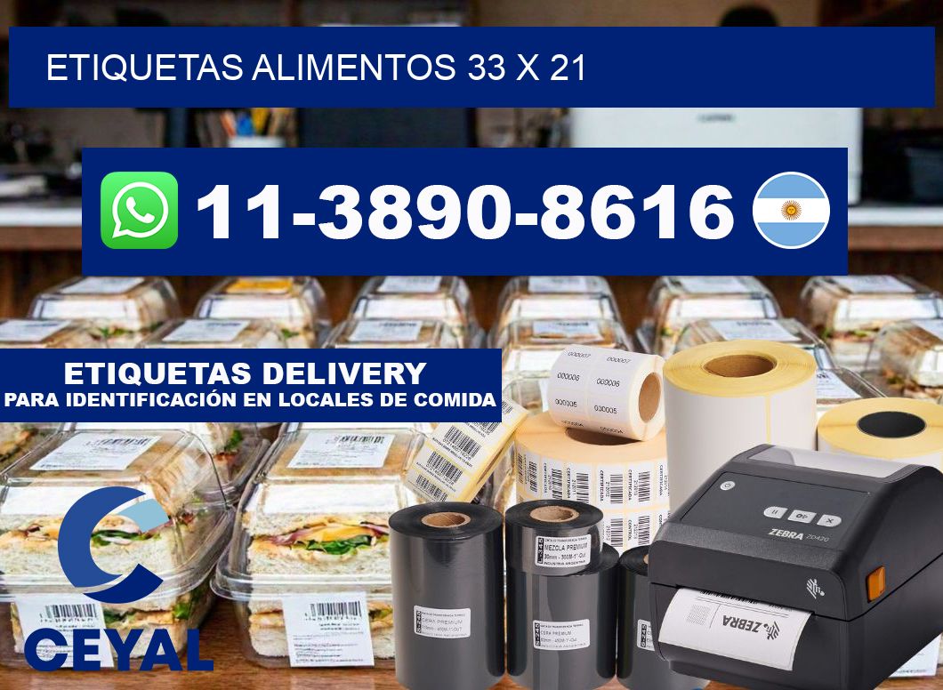 etiquetas alimentos 33 x 21