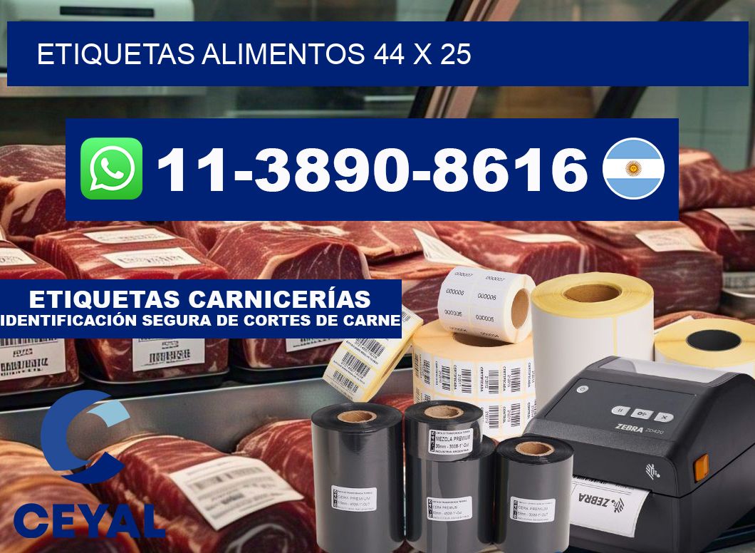 etiquetas alimentos 44 x 25
