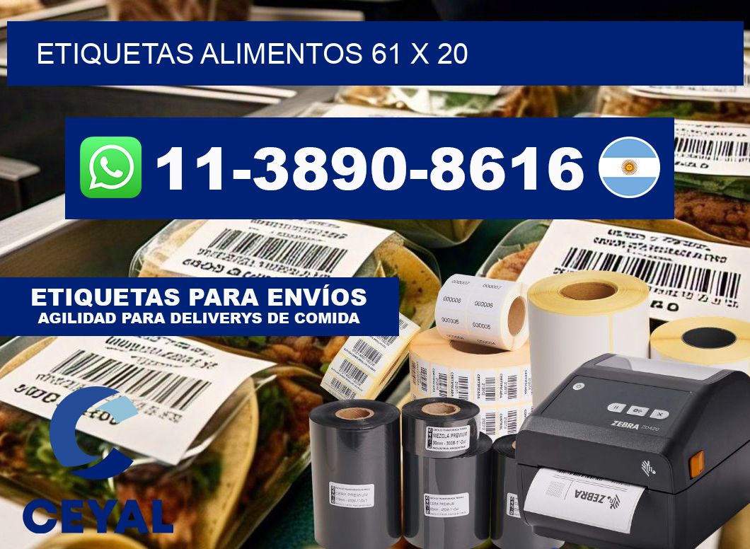 etiquetas alimentos 61 x 20