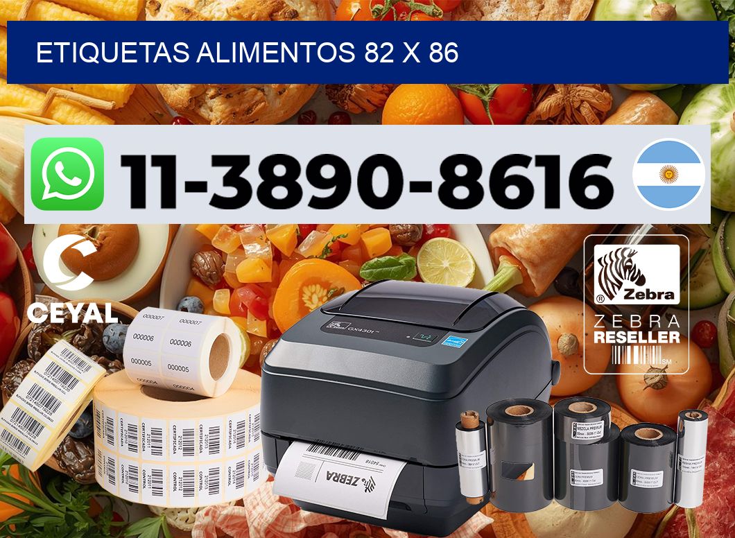 etiquetas alimentos 82 x 86