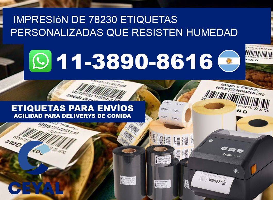 impresión de 78230 etiquetas personalizadas que resisten humedad