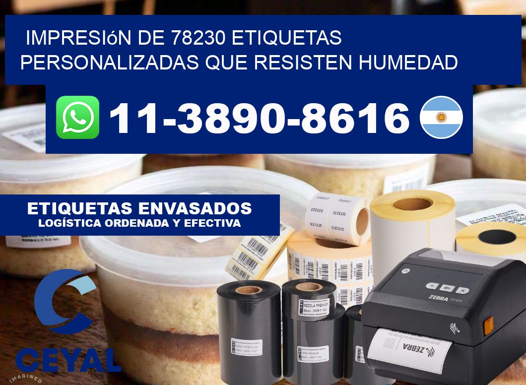impresión de 78230 etiquetas personalizadas que resisten humedad
