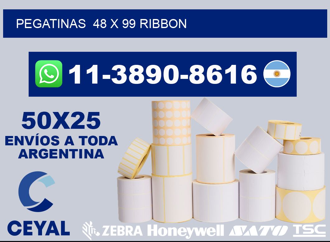 pegatinas 48 x 99 ribbon