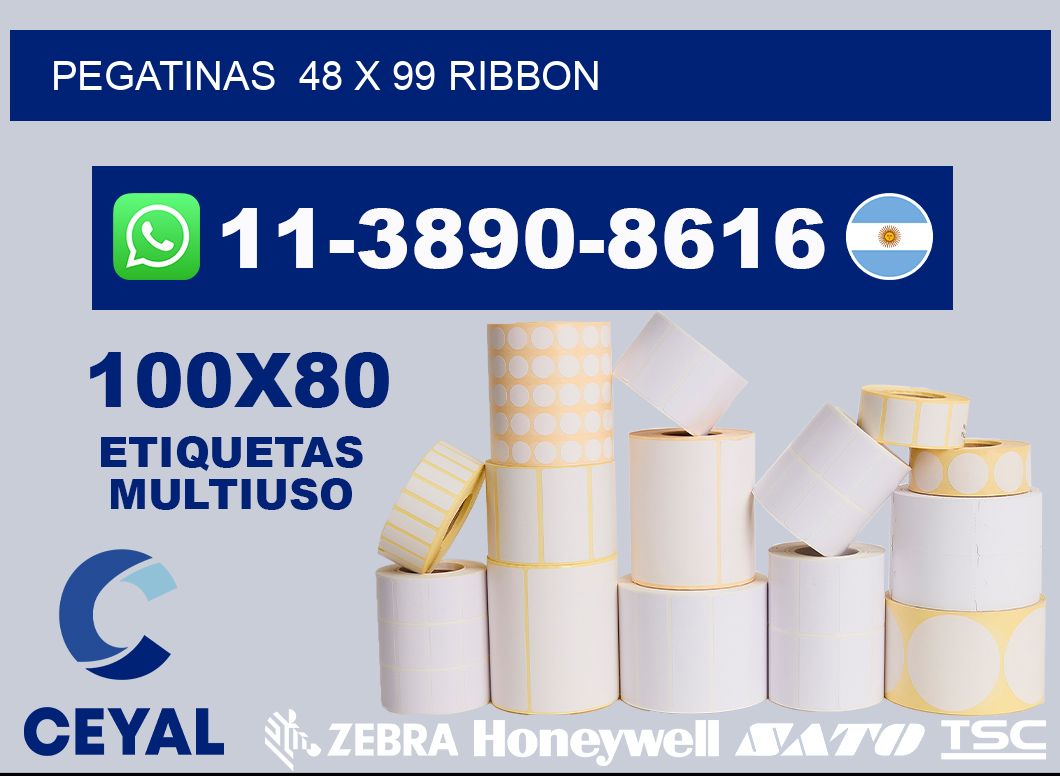 pegatinas 48 x 99 ribbon