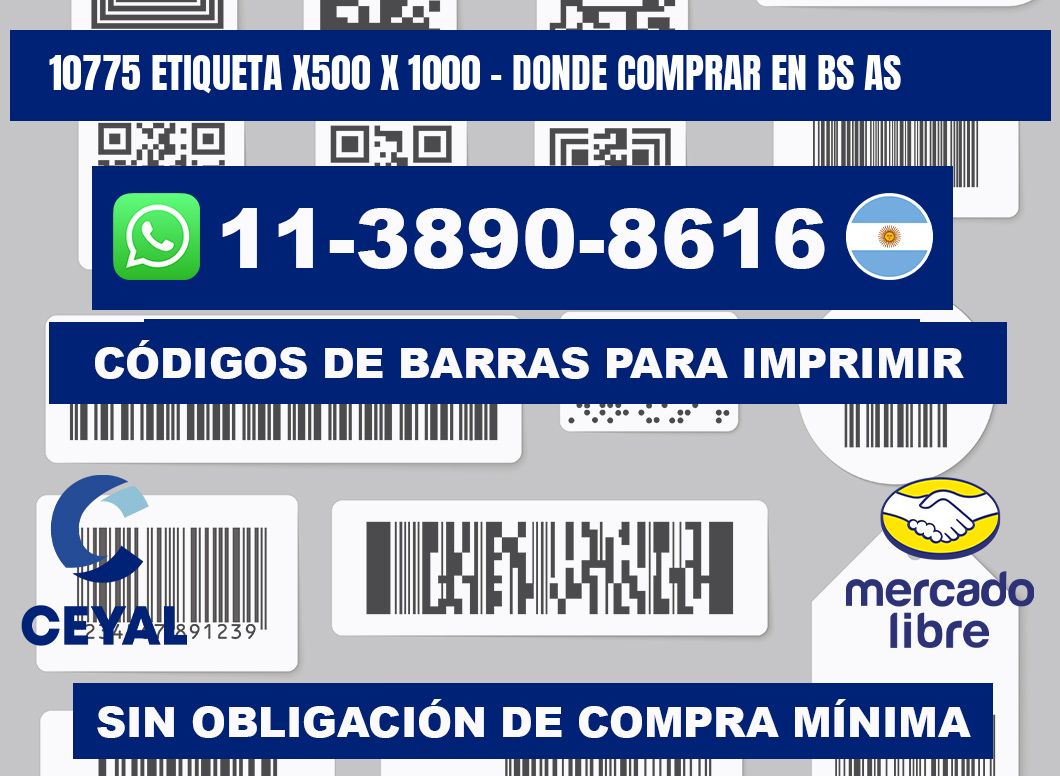 10775 etiqueta x500 x 1000 - Donde Comprar en bs as