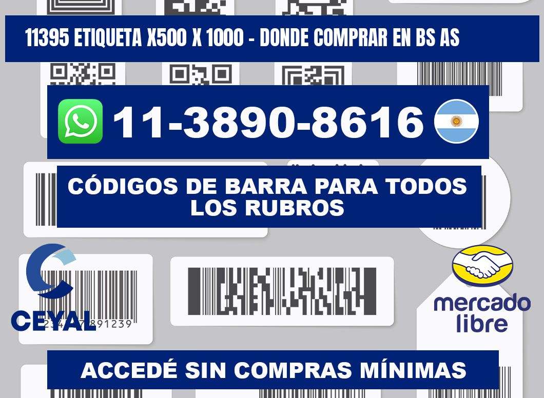 11395 etiqueta x500 x 1000 - Donde Comprar en bs as