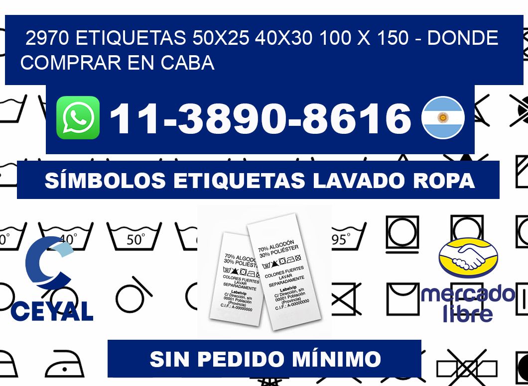 2970 etiquetas 50x25 40x30 100 x 150 - Donde Comprar en Caba