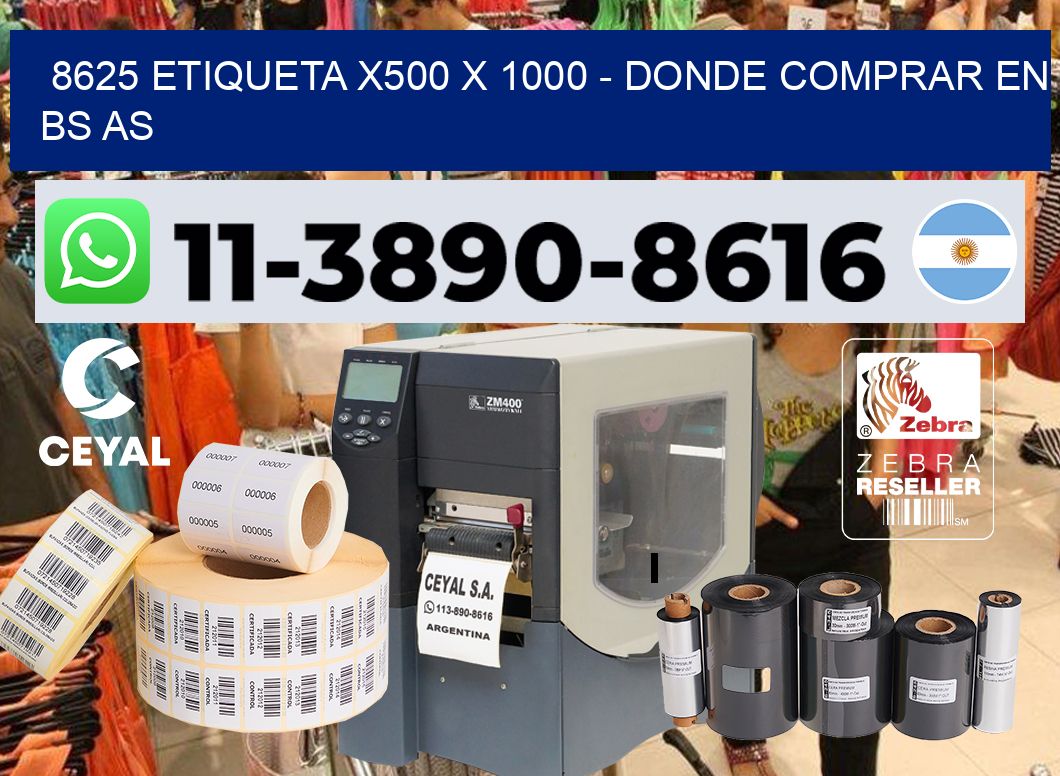 8625 etiqueta x500 x 1000 – Donde Comprar en bs as