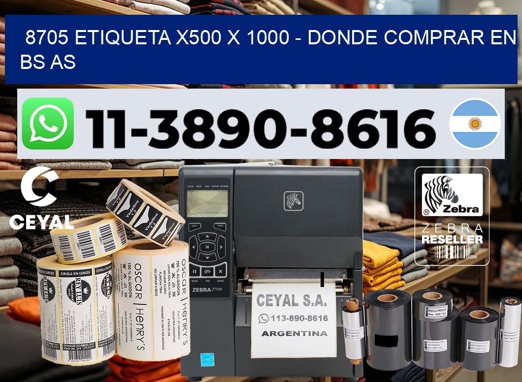 8705 etiqueta x500 x 1000 – Donde Comprar en bs as