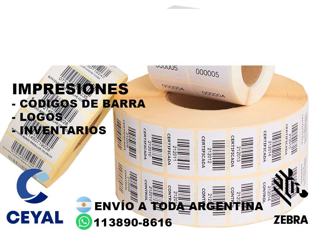Donde Comprar etiquetas 75 x 94 en AV AVELLANEDA? Buenos Aires - Stock permanente
