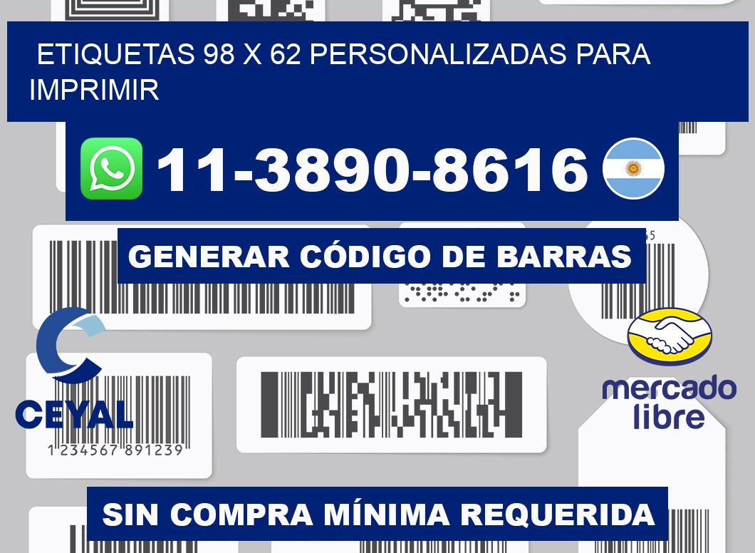 etiquetas 98 x 62 personalizadas para imprimir