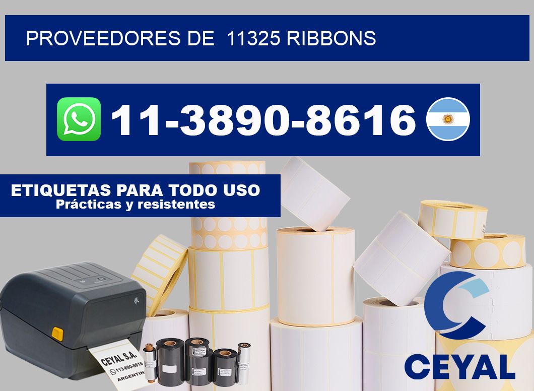 Proveedores de  11325 ribbons