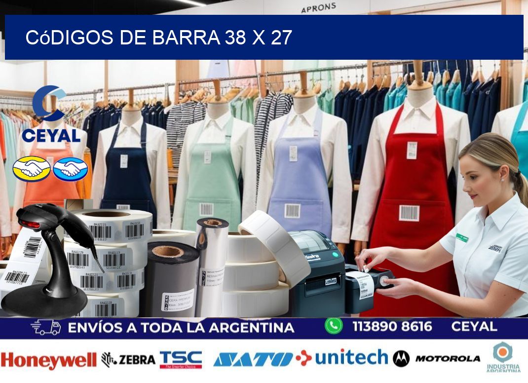códigos de barra 38 x 27