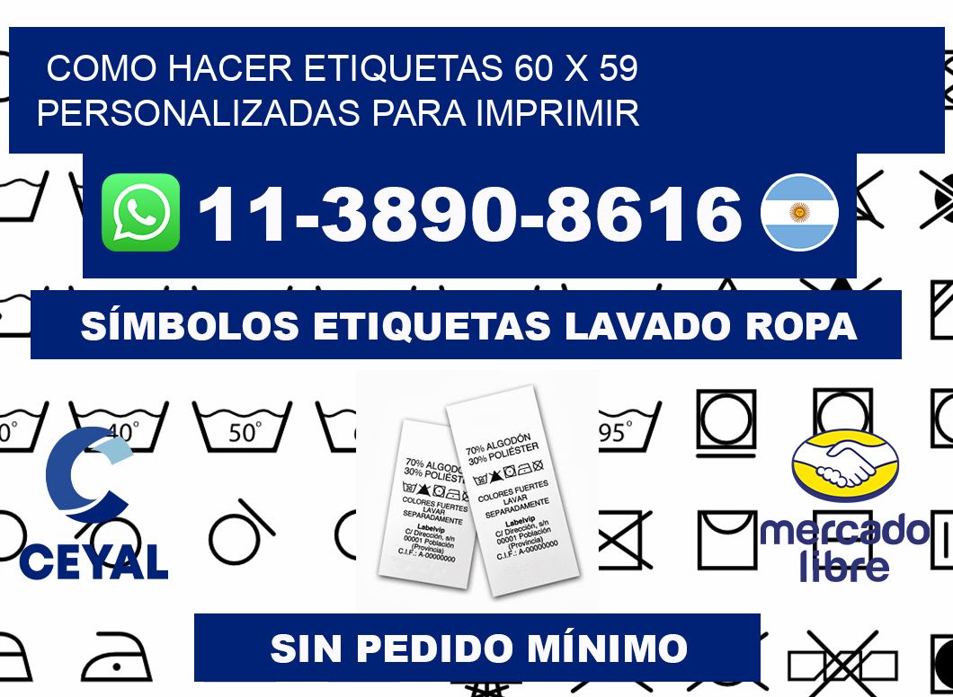 como hacer etiquetas 60 x 59 personalizadas para imprimir