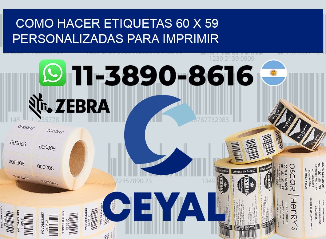 como hacer etiquetas 60 x 59 personalizadas para imprimir